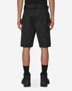 GR10K Shorts^Operator Kidney Belt Shorts Black