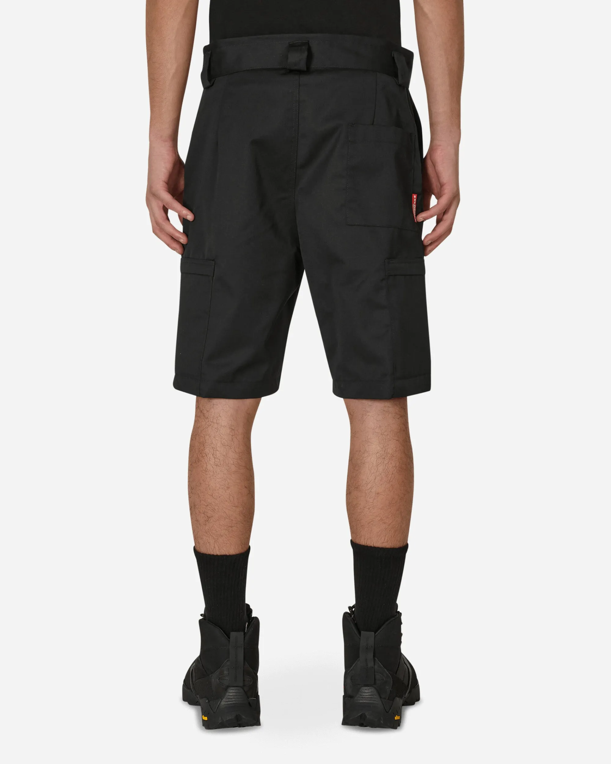 GR10K Shorts^Operator Kidney Belt Shorts Black