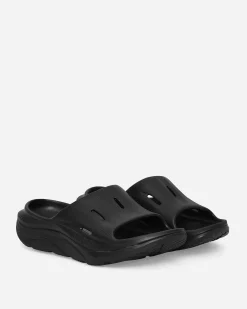 Hoka One One Sandals And Slides^ORA Recovery 3 Slides Black