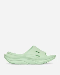 Hoka One One Sandals And Slides|Sandals And Slides^ORA Recovery Slides Lime Glow