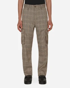 Pleasures Pants^Origins Cargo Trousers Brown