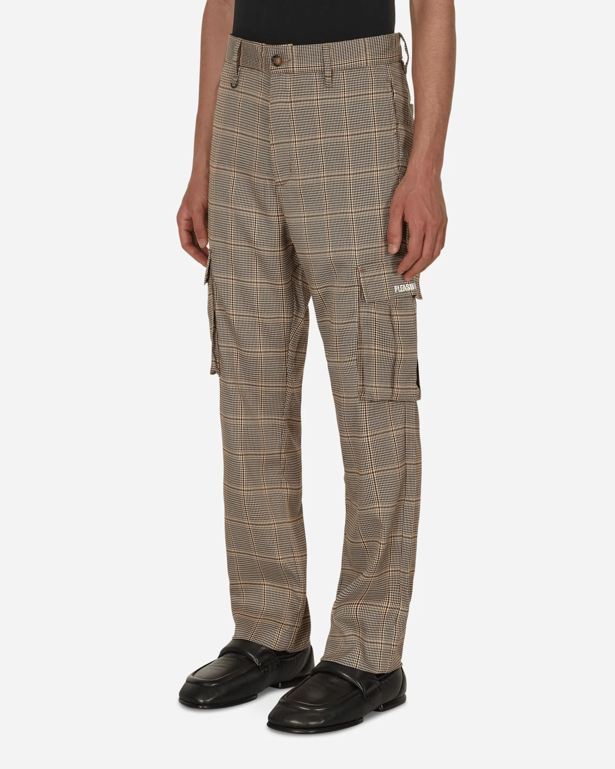 Pleasures Pants^Origins Cargo Trousers Brown