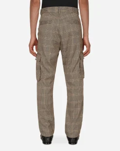 Pleasures Pants^Origins Cargo Trousers Brown
