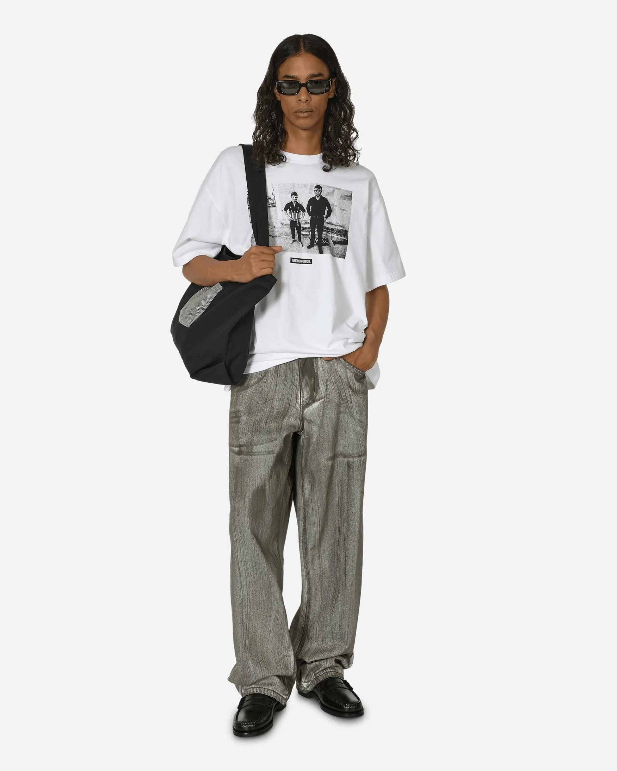 Neighborhood T-Shirts^Osamu Nagahama SS-1 T-Shirt White