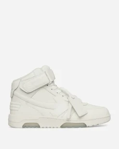 Off-White Sneakers·Mid|Sneakers^Out Of Office Mid Sneakers White