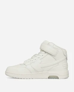 Off-White Sneakers·Mid|Sneakers^Out Of Office Mid Sneakers White