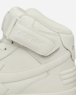 Off-White Sneakers·Mid|Sneakers^Out Of Office Mid Sneakers White