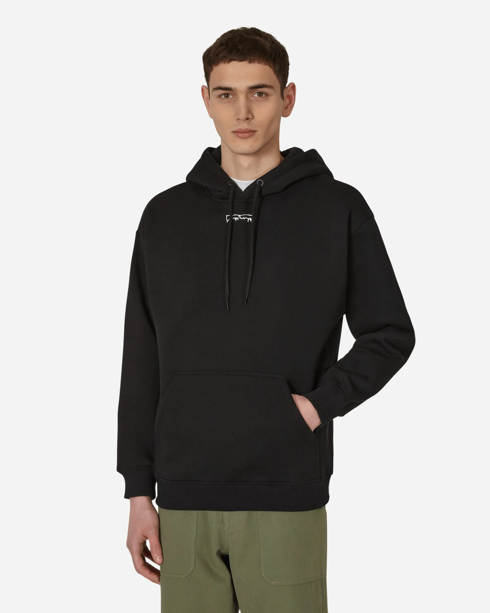 Fucking Awesome Sweatshirts^Outline Drip Hooded Sweatshirt Black