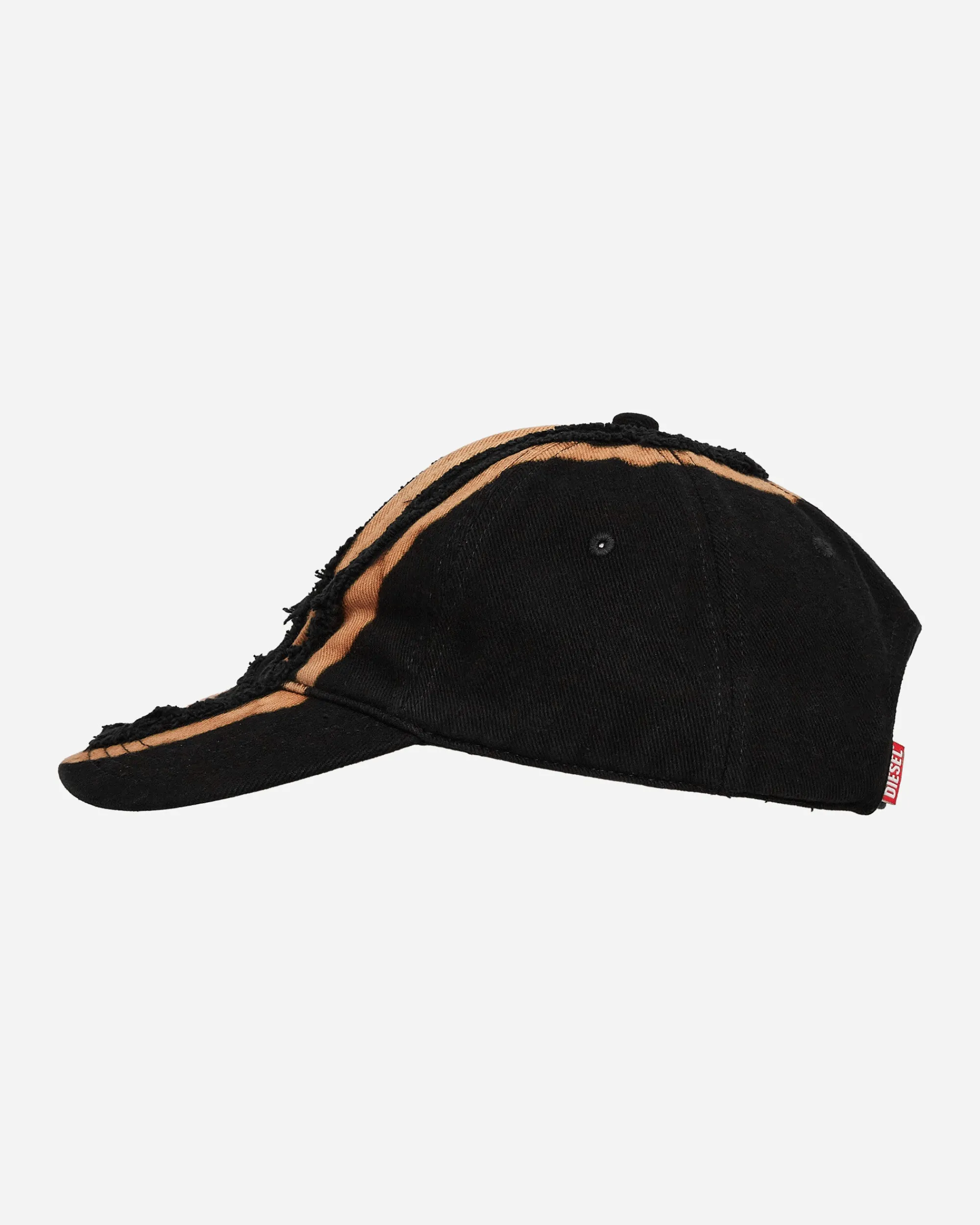 Diesel Hats|Hats^Oval D Patch Baseball Cap Black