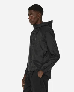 ROA Coats And Jackets^Over Packable Windbreaker Black Reflective
