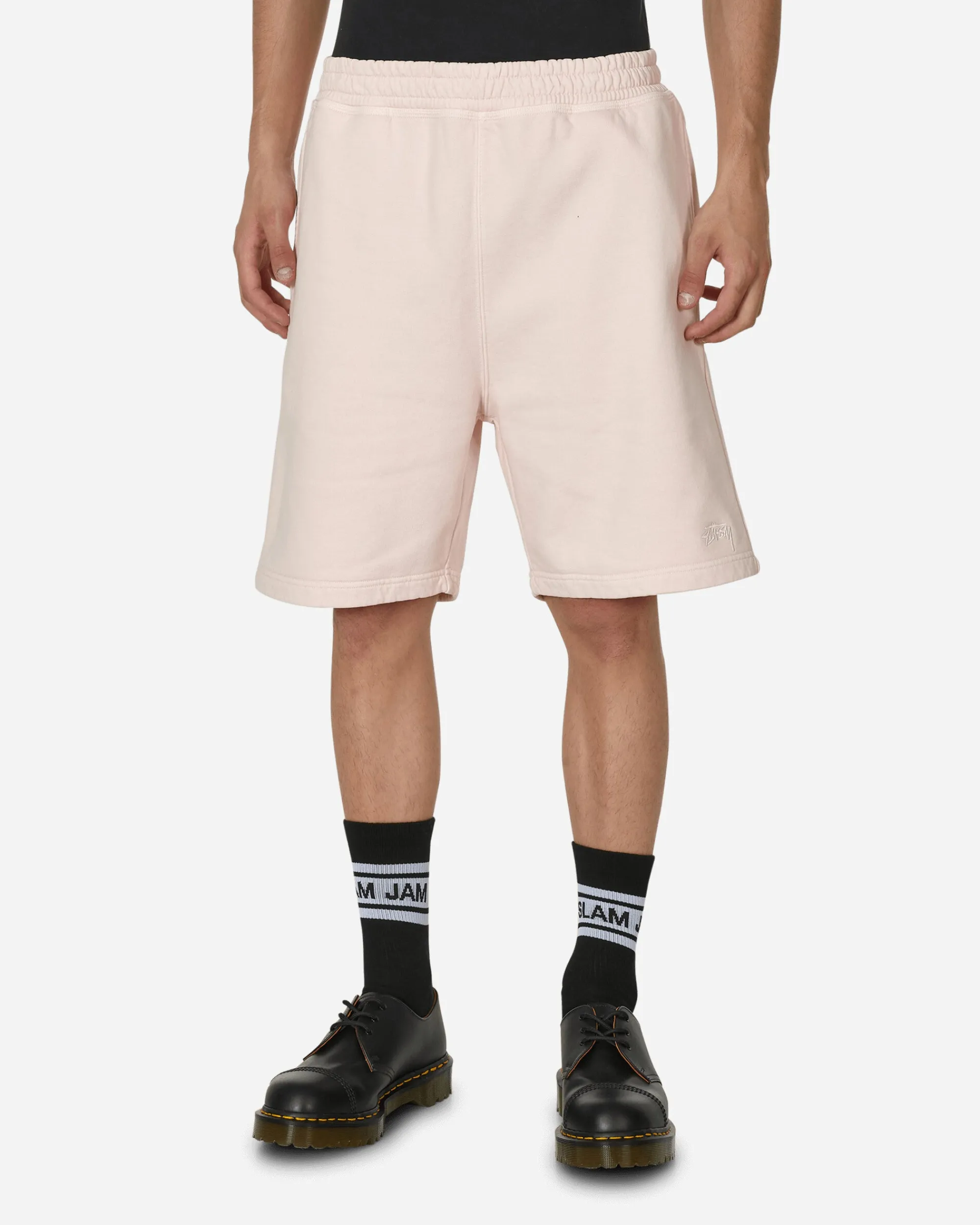 Stüssy Shorts^Overdyed Stock Logo Sweatshorts Light Pink