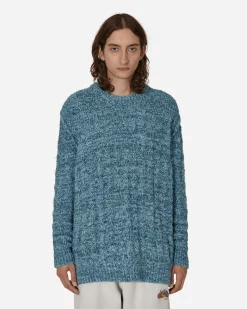 Maison Margiela Knitwear^Oversize Sweater Light Blue