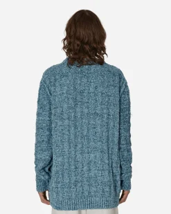 Maison Margiela Knitwear^Oversize Sweater Light Blue