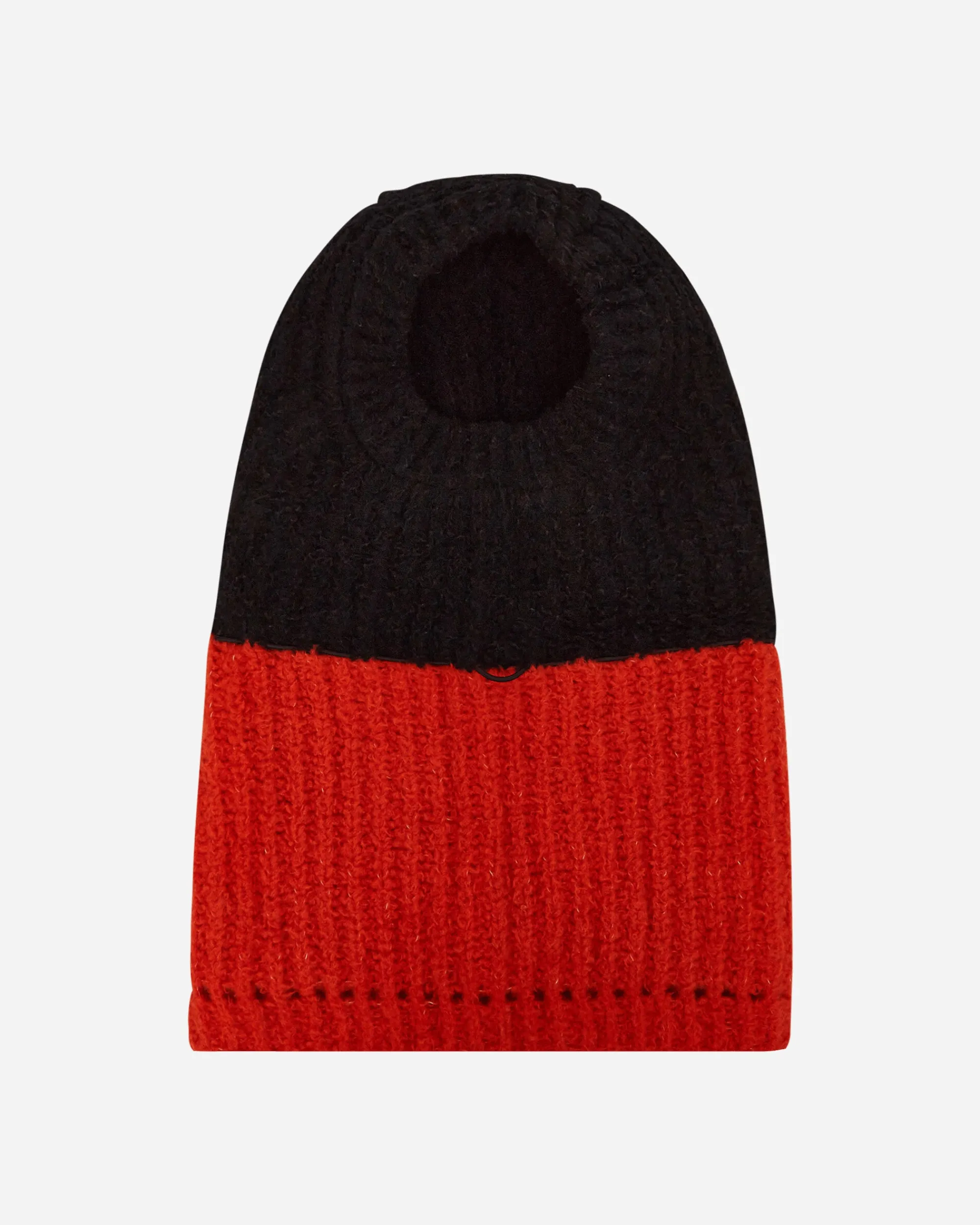 Song for the Mute Hats|Hats^Oversized Balaclava Black / Orange