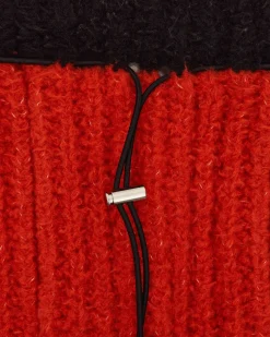 Song for the Mute Hats|Hats^Oversized Balaclava Black / Orange