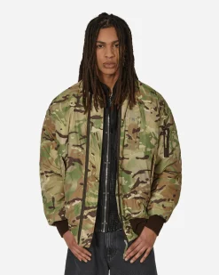 1017 ALYX 9SM Coats And Jackets^Oversized Camo Nylon Bomber Military Green