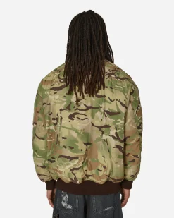 1017 ALYX 9SM Coats And Jackets^Oversized Camo Nylon Bomber Military Green