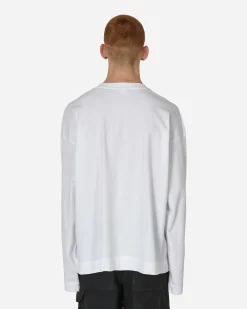 Dries Van Noten T-Shirts^Oversized Longsleeve T-Shirt White