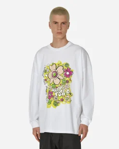 Martine Rose T-Shirts^Oversized Longsleeve T-Shirt White