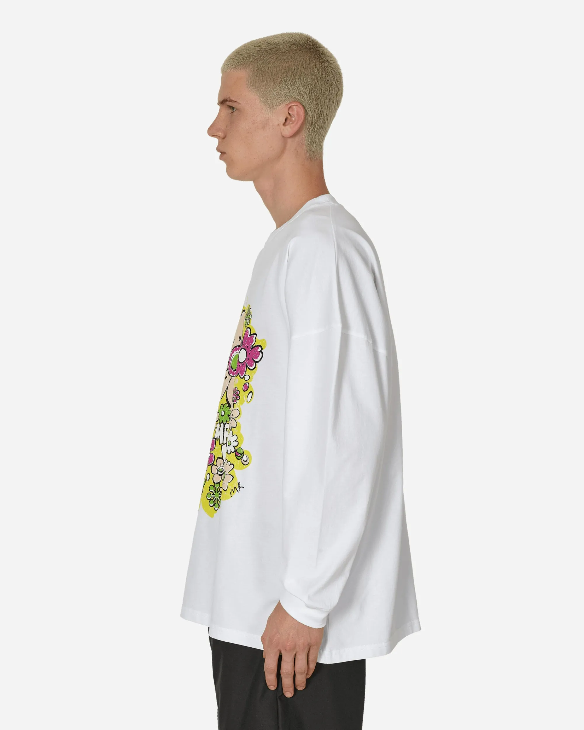 Martine Rose T-Shirts^Oversized Longsleeve T-Shirt White