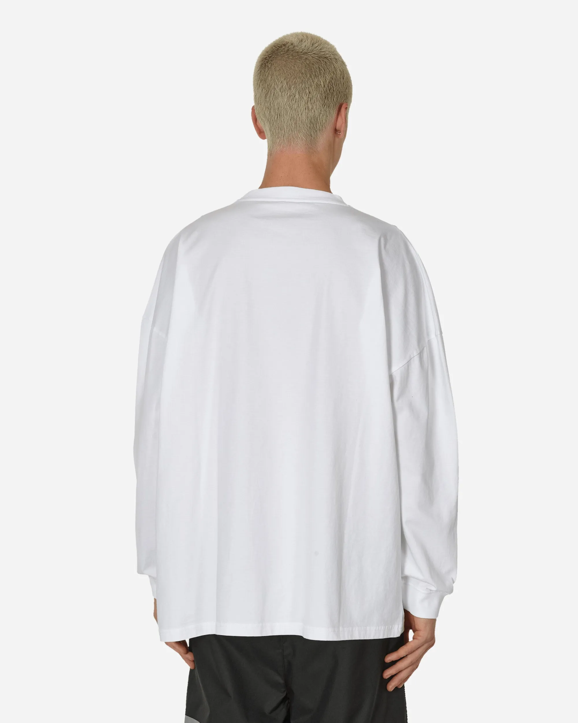 Martine Rose T-Shirts^Oversized Longsleeve T-Shirt White