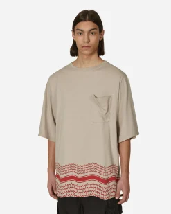 Undercoverism T-Shirts^Oversized Shemag T-Shirt Beige