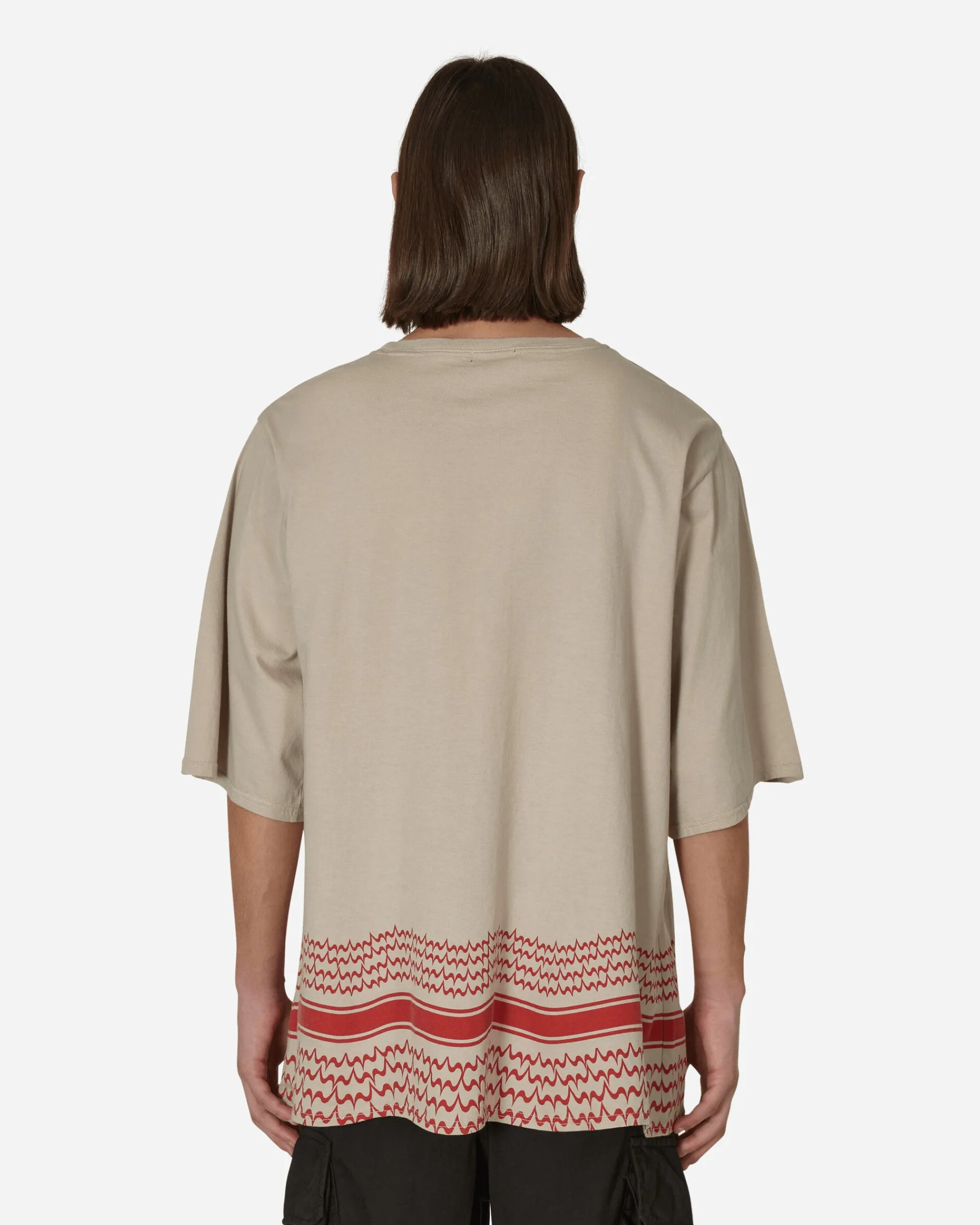 Undercoverism T-Shirts^Oversized Shemag T-Shirt Beige
