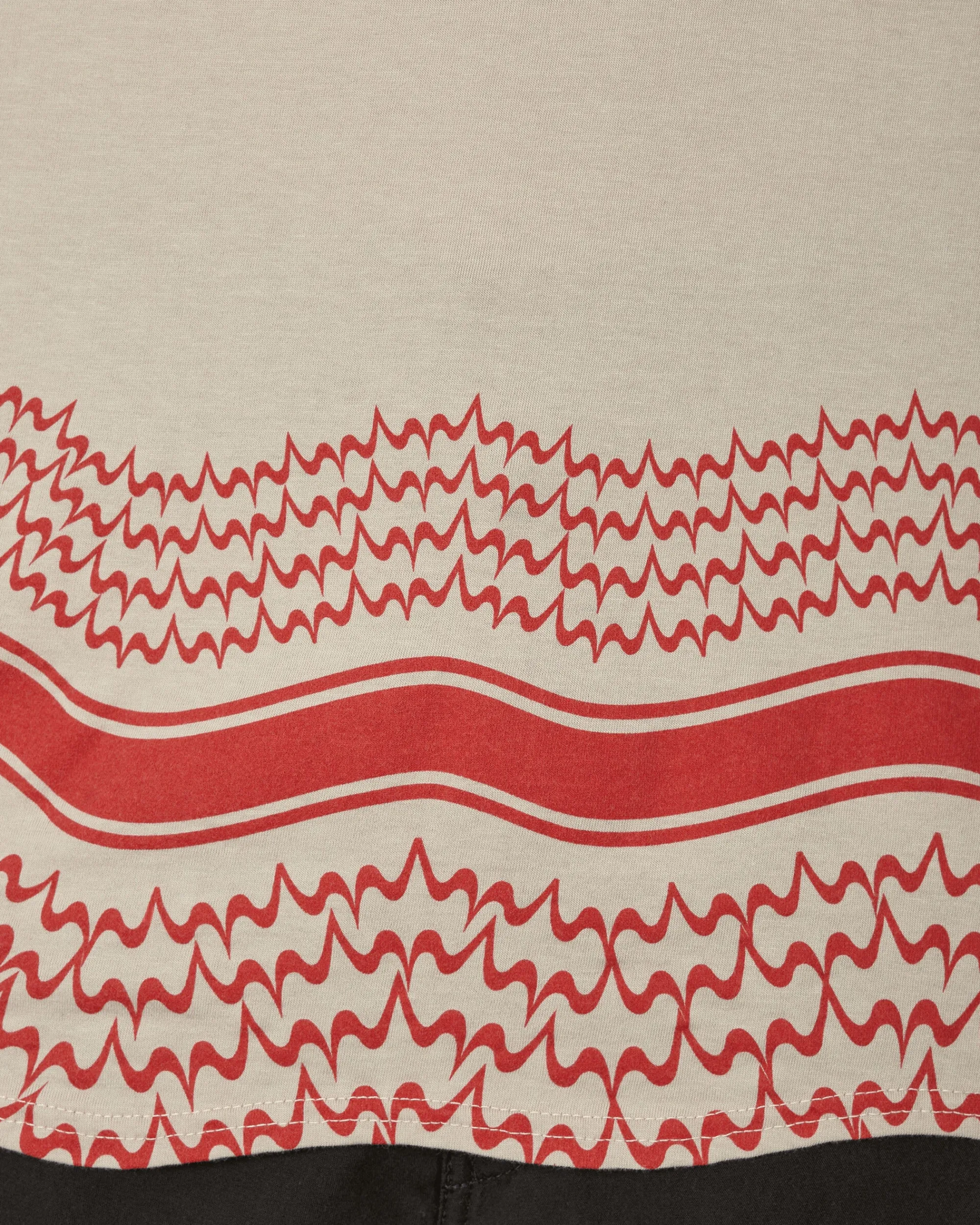 Undercoverism T-Shirts^Oversized Shemag T-Shirt Beige