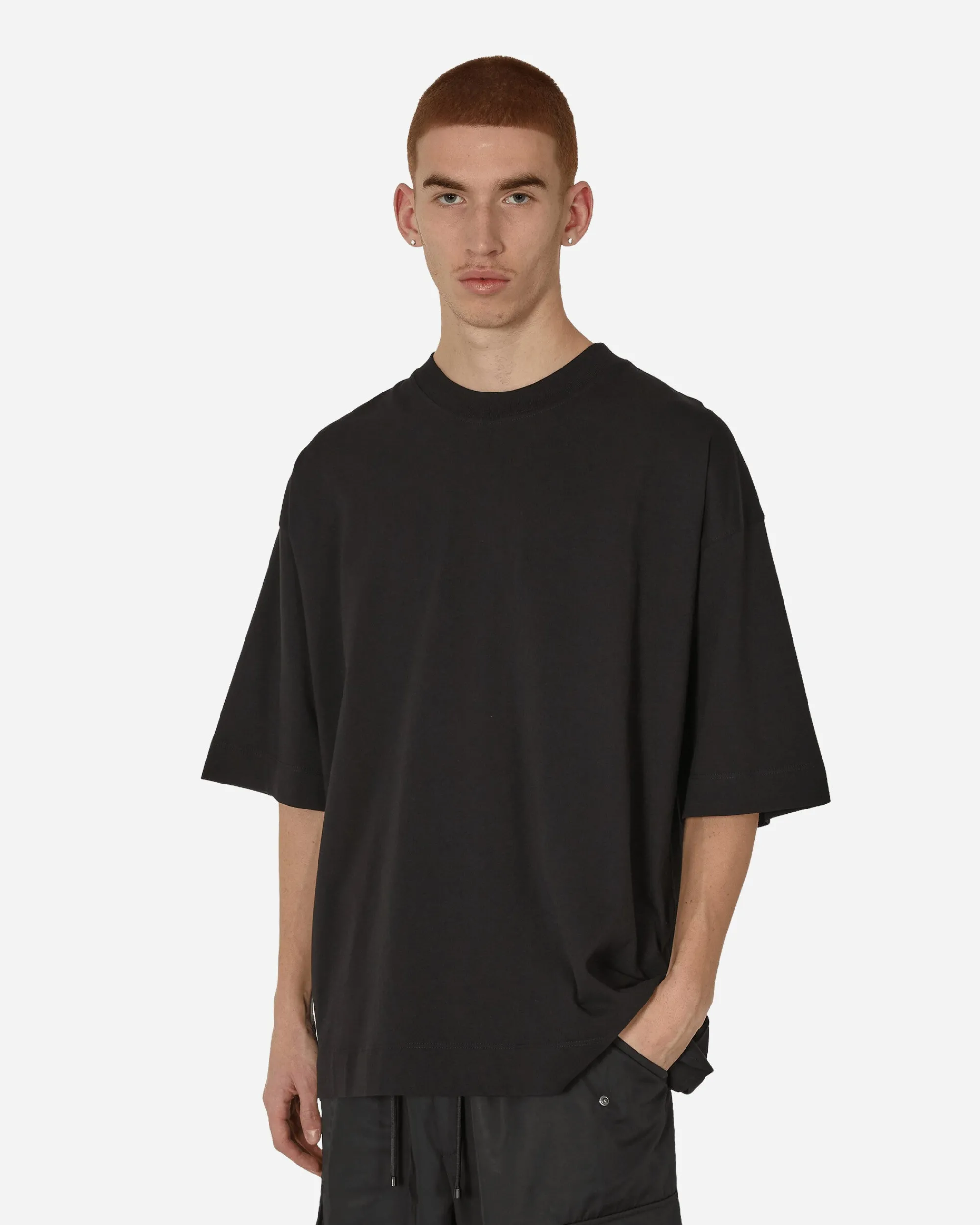Dries Van Noten T-Shirts^Oversized T-Shirt Black
