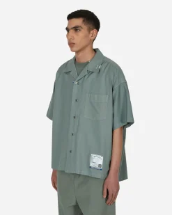 in・stru(men-tal) Shirts^Oxford Shortsleeve Shirt Green