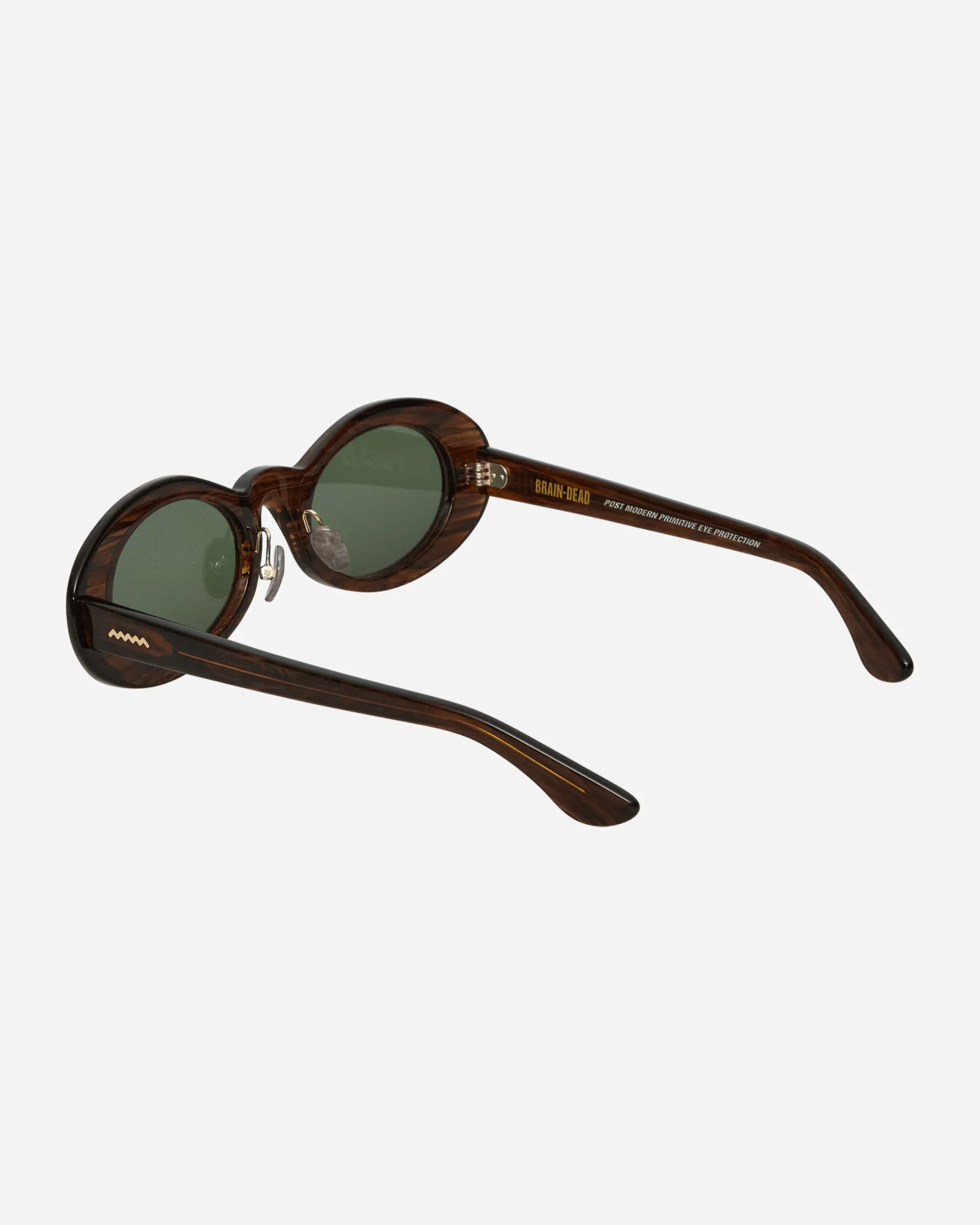 Brain Dead Eyewear|Eyewear^Oyster Post Modern Primitive Eye Protection Sunglasses Tortoise Smoke