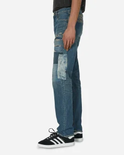 KAPITAL Pants^14oz Denim 5P Monkey Cisco Pants (Dixie Remake) Indigo