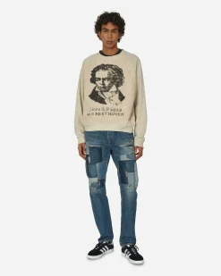 KAPITAL Pants^14oz Denim 5P Monkey Cisco Pants (Dixie Remake) Indigo