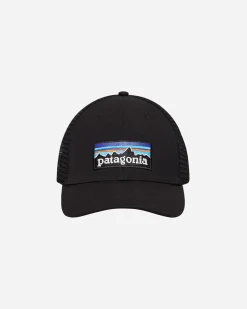 Patagonia Hats|Hats^P-6 Logo Lopro Trucker Hat Black