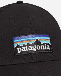 Patagonia Hats|Hats^P-6 Logo Lopro Trucker Hat Black