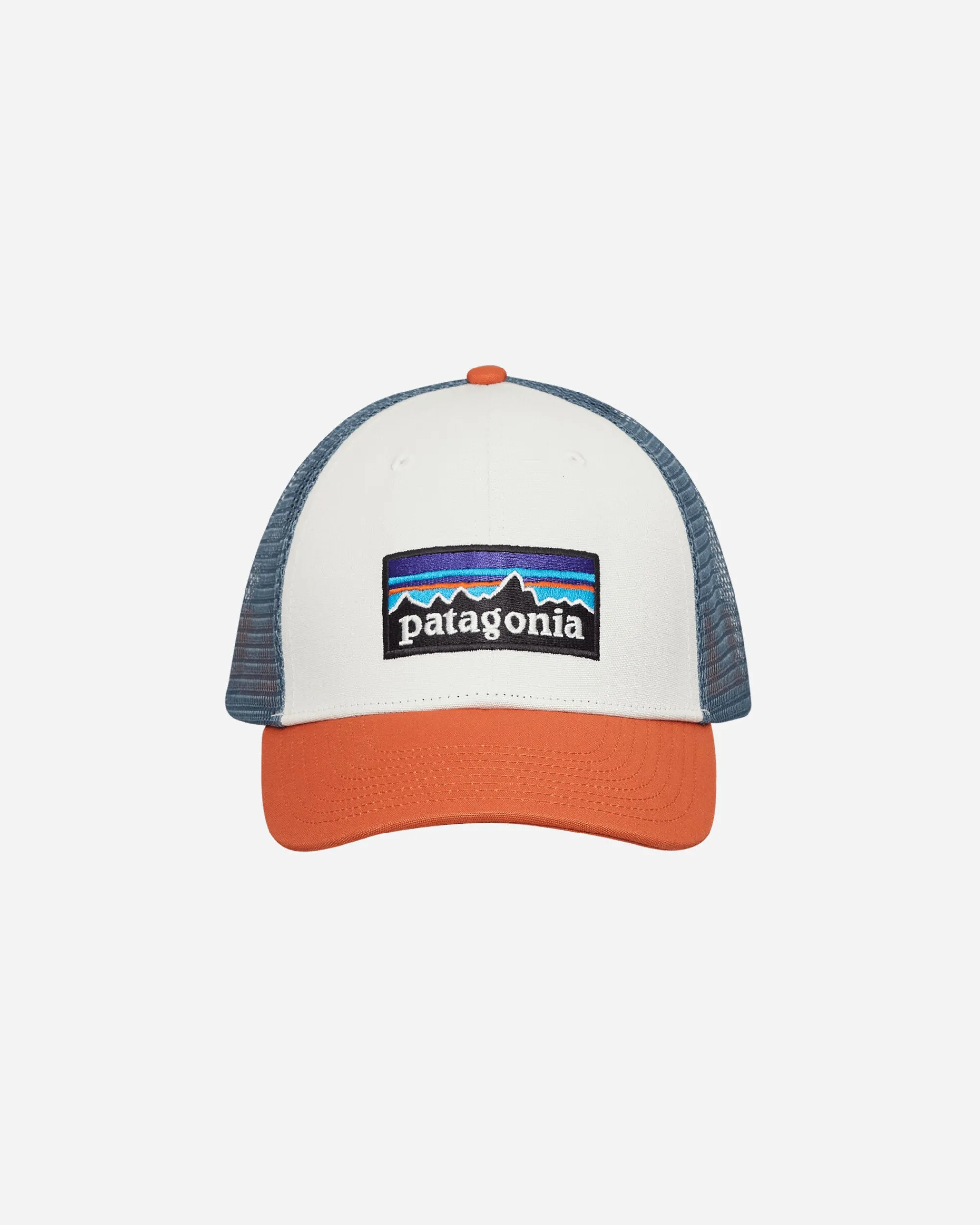 Patagonia Hats|Hats^P-6 Logo Lopro Trucker Hat White / Redtail