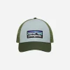 Patagonia Hats|Hats^P-6 Logo Lopro Trucker Hat Thermal Blue / Green