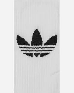 adidas Underwear^2-Pack 70s Knee Socks White / Black