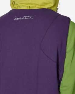 GR10K Coats And Jackets^Padded Jersey Vest Starling Purple