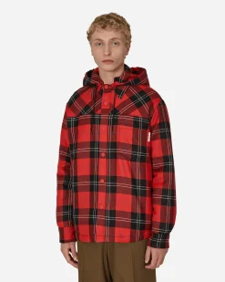 Marni Coats And Jackets^Padded Overshirt Red