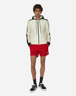 Moncler Sweatshirts^Padded Wool Hoodie White