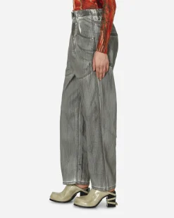 Stingwater Pants^Painted Chain Jeans Black