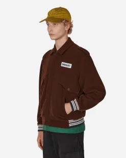 Paccbet Coats And Jackets^Painting Harrington Jacket Brown