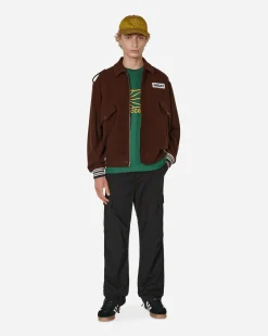 Paccbet Coats And Jackets^Painting Harrington Jacket Brown
