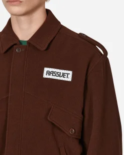 Paccbet Coats And Jackets^Painting Harrington Jacket Brown