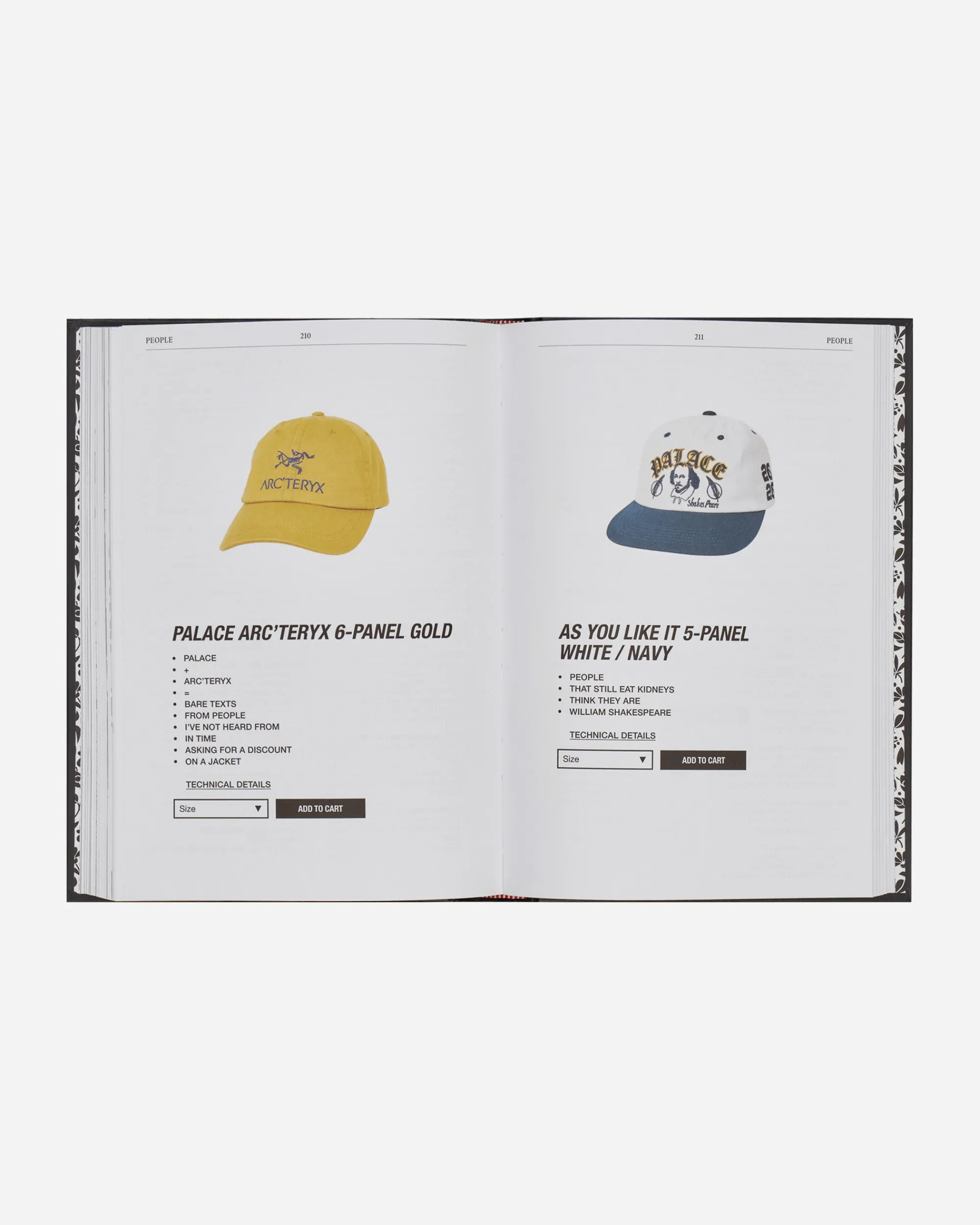 Phaidon Books Books^Palace Product Descriptions: The Selected Archive Book