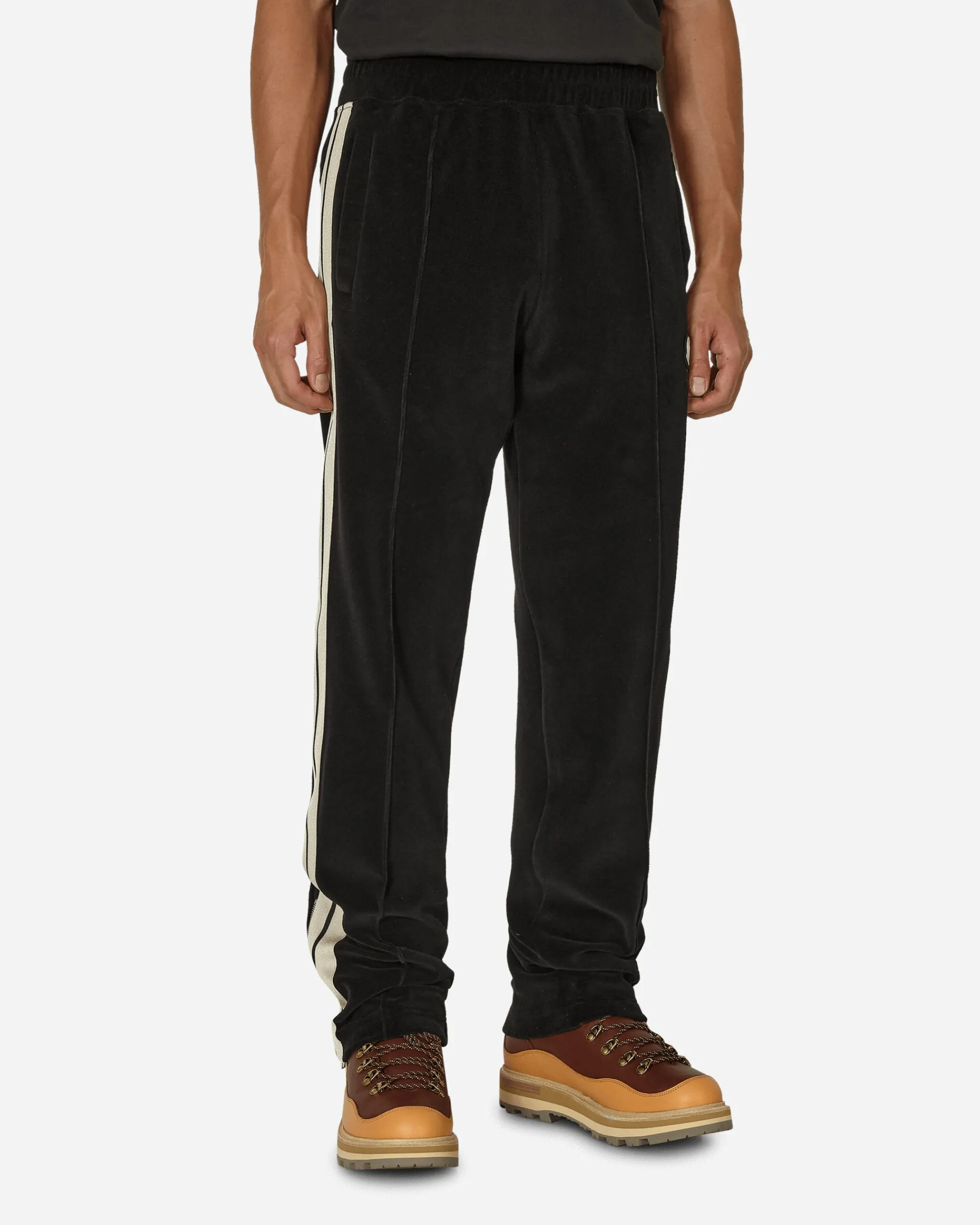 Moncler Genius Pants^Palm Angels Chenille Sweatpants Black