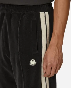 Moncler Genius Pants^Palm Angels Chenille Sweatpants Black