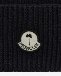 Moncler Genius Hats|Hats^Palm Angels Wool Beanie Navy