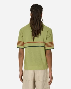 Bode T-Shirts^Palmer Polo Shirt Mint
